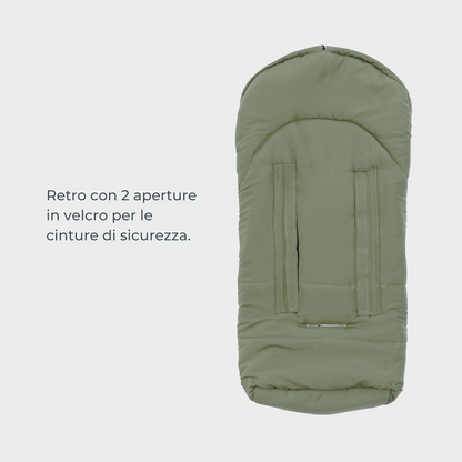 MOOVO NUVITA univerzális bundazsák babakocsikhoz, 0–6 hónapos korig, 80 cm