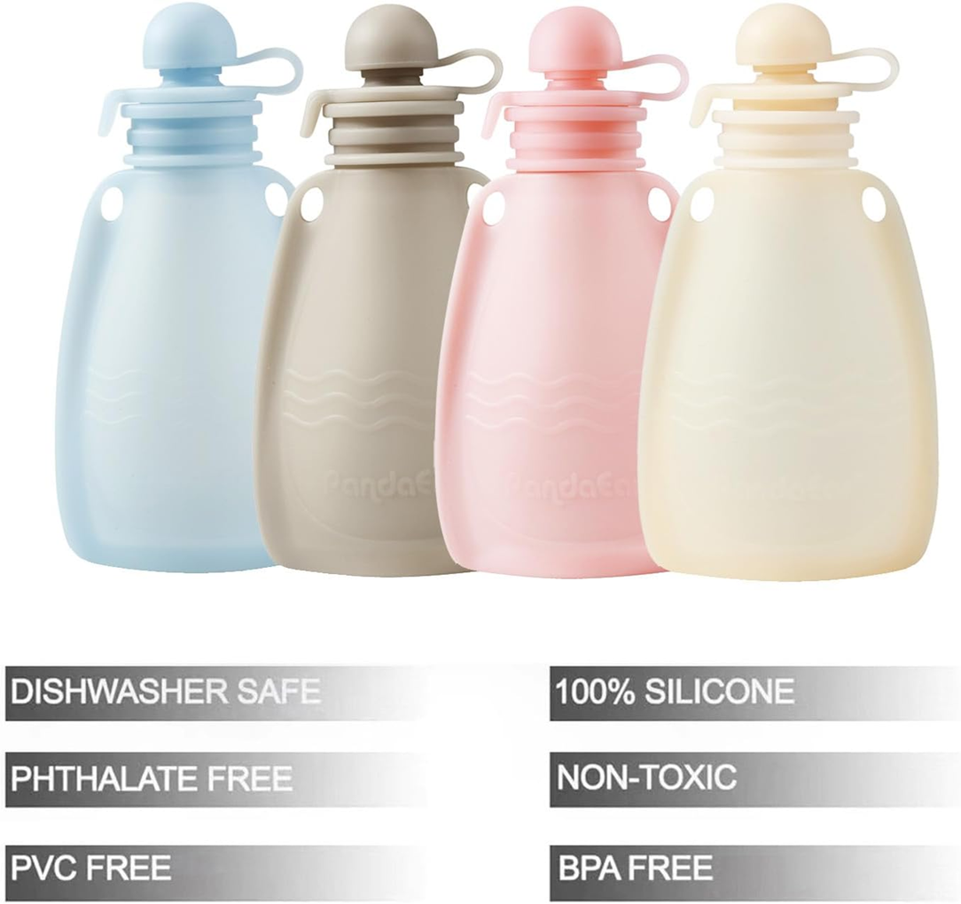 PANDAEAR Breast Milk Storage Bags x4