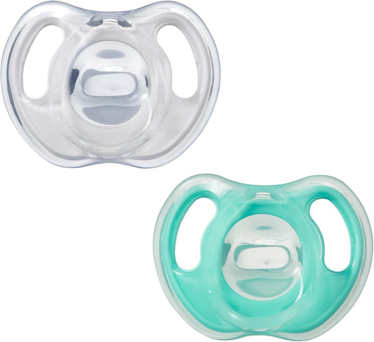 TOMMEE TIPPEE Ultra Light uklidňující dudlík x2 0-6 měsíců