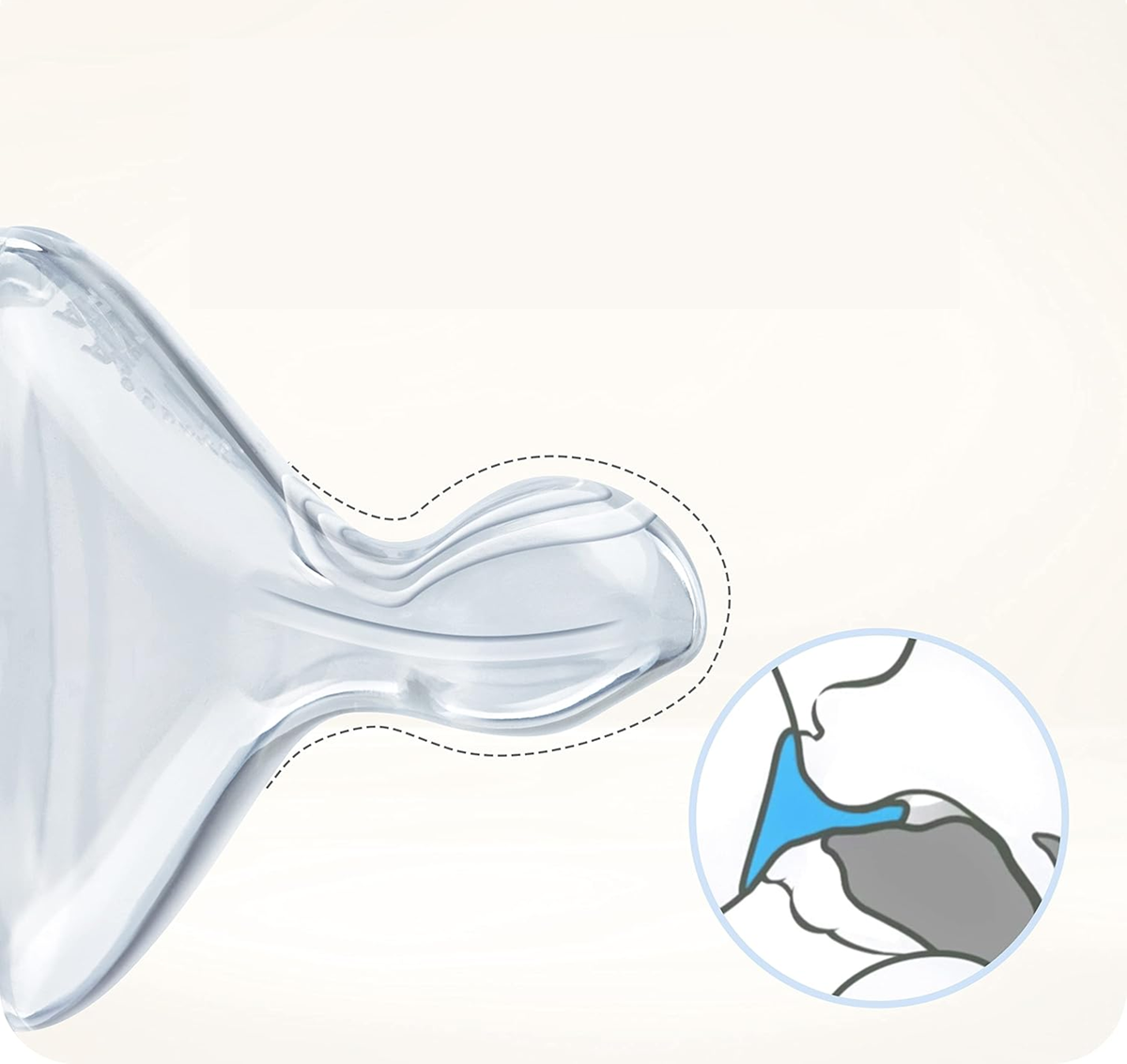 NUK First Choice üveg cumisüveg 240 ml-es M-es cumifejjel, 3 hónapos kortól – TENGERI CSIKÓ