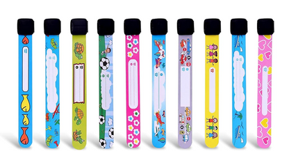 TSHAOUN waterdichte SOS-armbanden voor kinderen 20 stuks