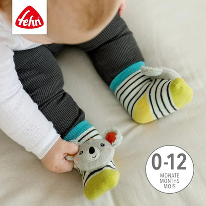 Fehn Koala csörgős zokni