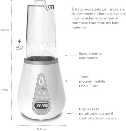 NUVITA melegítő sterilizáló kiolvasztó 4 az 1-ben