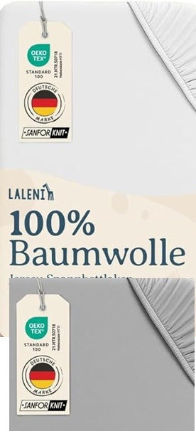 LALENI prześcieradło ze ściągaczami 60/120 70/140 x2szt.