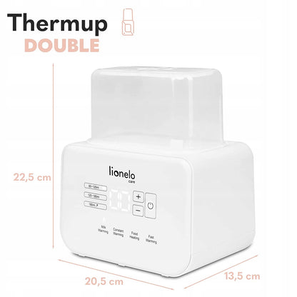 LIONELO THERMUP DOUBLE dupla cumisüveg-melegítő