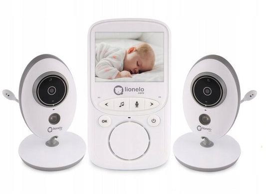 LIONELO Babyline 5.1 electronic baby monitor 2.4" with two cameras