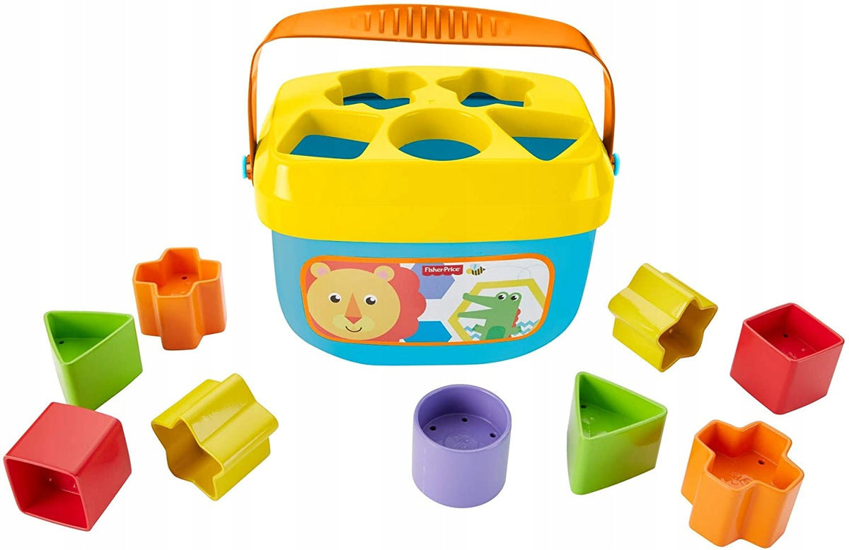 FISHER-PRICE formaválogató Első építőkockák 10 kocka 6 hónap+