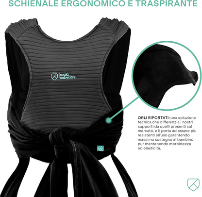 KOALA BABYCARE elastic baby wrap carrier