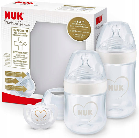 NUK Nature Sense Σετ μπιμπερό 260,150ml + θηλή