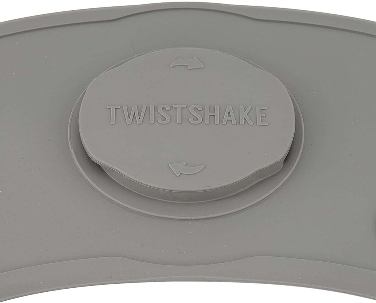 TWISTSHAKE mata MINI CLICK MAT błękitna silikonowa mata do talerzyka dla dzieci, przyssawka