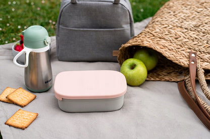 BEABA stainless steel lunchbox 760 ml with compartments