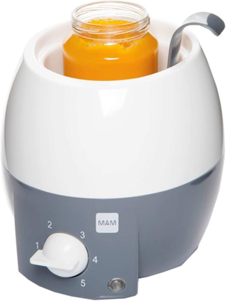 MAM 2 az 1-ben cumisüveg- és ételmelegítő, automatikus hőmérséklet-szabályozással