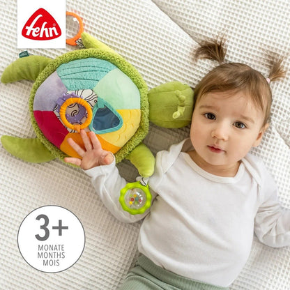 Fehn sea turtle XL sensory activity toy 3m+