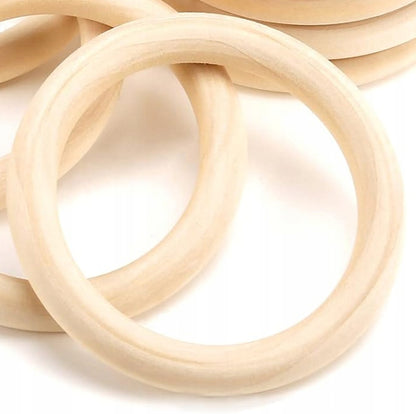 Mordedor de madera DIY pulsera y anillo de juego 1 unidad