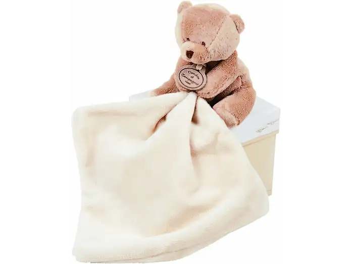 DOUDOU ET COMPAGNIE 10 cm-es MIACI plüss alvóka