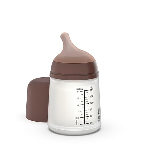 SUAVINEX Zero Zero cumisüveg csecsemőknek, 0+ hónapos kortól