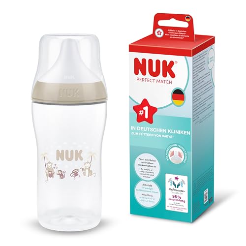 NUK Perfect Match butelka antykolkowa 260 ml 3m+