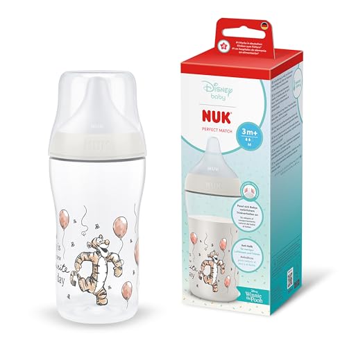 NUK Perfect Match Anti-Koliken-Flasche 260 ml 3m+ Disney Tigger – Produktbild 2