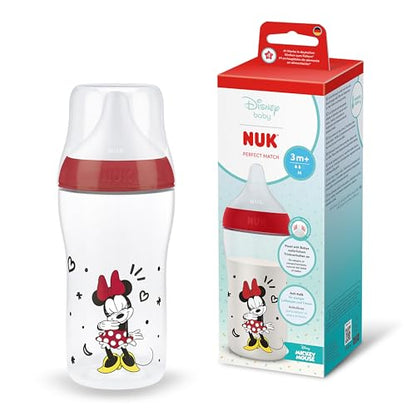 Biberon NUK Perfect Match 260 ml 3m+ Minnie Mouse