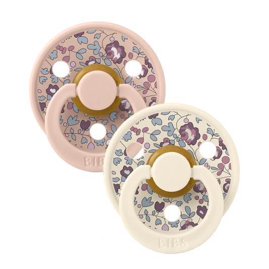 BIBS Eloise Blush Mix kerek cumik, x2, 6-18 hó