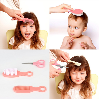 BABY CARE KITbaby care kit 10 itemsage 0 +colour pinknew-build conditionVisually the accessories are in very