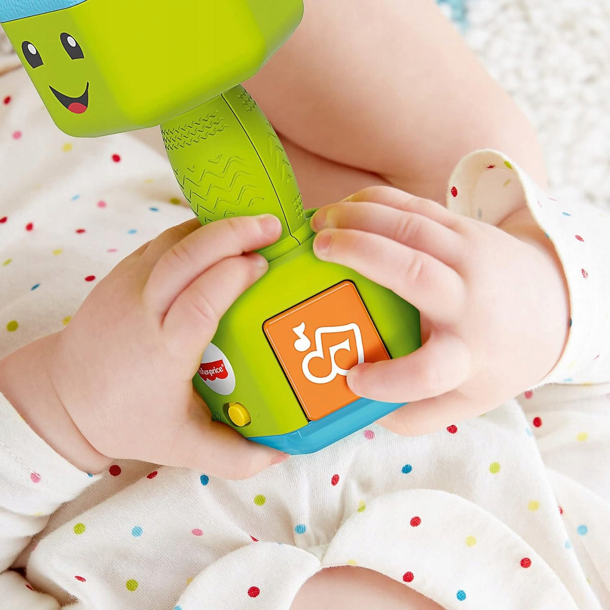 FISHER-PRICE mordedor interactivo sonajero con sonidos y luces J. ALEMÁN