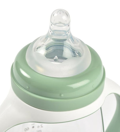 BEABA Training Bottle 2-in-1 sippy cup with two spouts, 210 ml, 4+ months