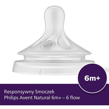 Philips Avent Natural Response cumisüveg-cumi 6-os átfolyás