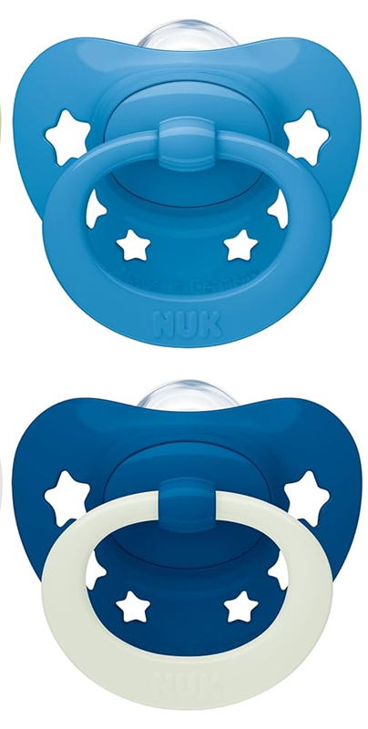 NUK STAR cumi x2 0–6 hónapos korig DAY&NIGHT
