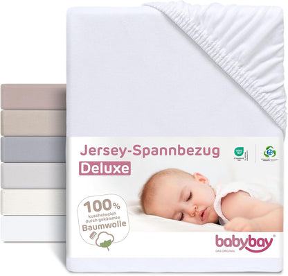 BABYBAY gumis lepedő Boxspring XXL 105x57,5 cm-hez