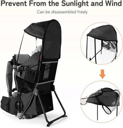 BESREY KRAXE Touring carrycot with stand and canopy