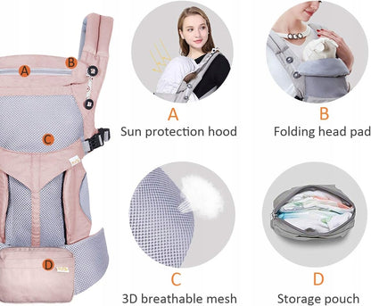 SONARIN ergonomische draagzak voor baby's