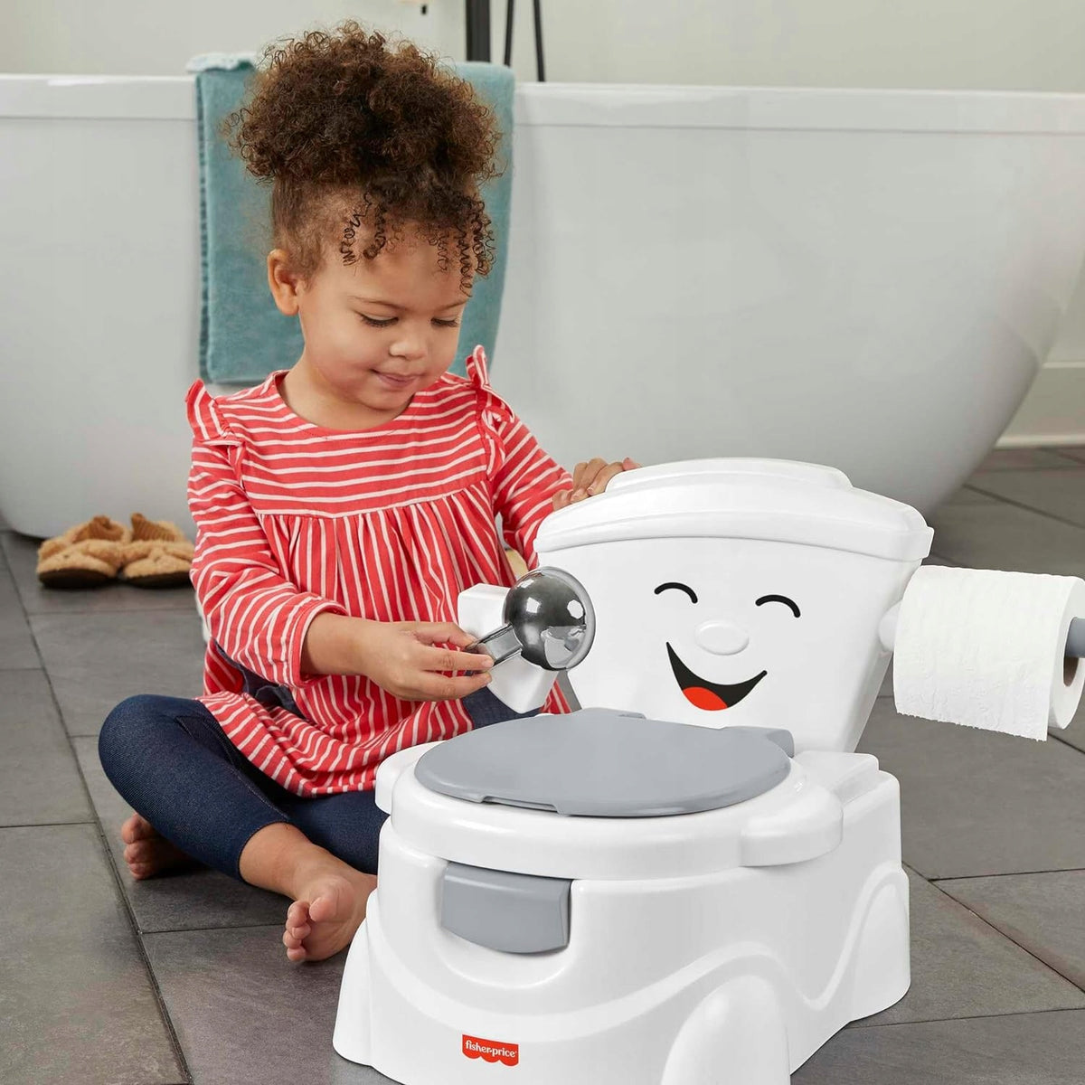 FISHER PRICE potje Mijn Eerste Toilet DE