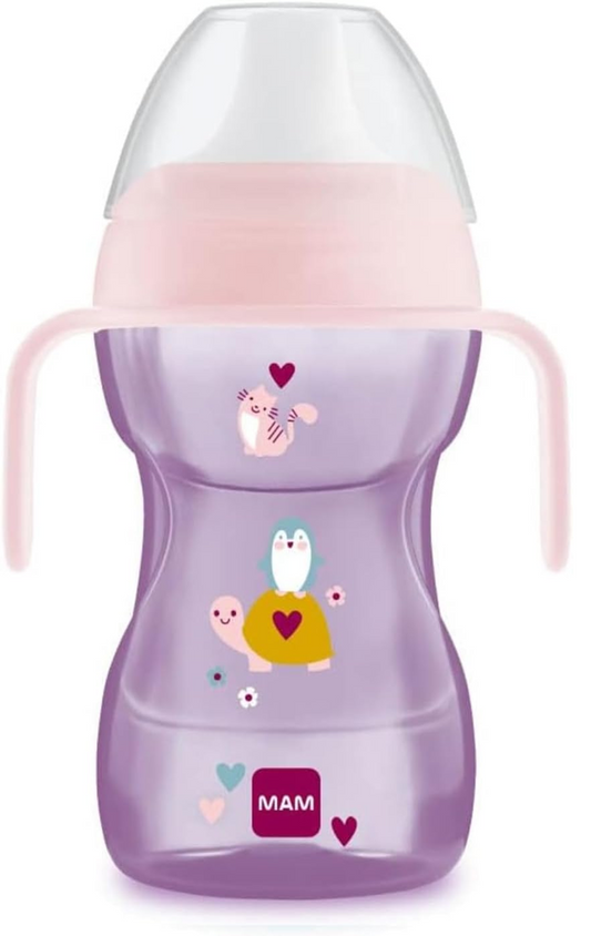 MAM Fun To Drink Cup kubek niekapek z ustnikiem 270 ml 8 m+