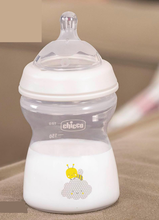 CHICCO NaturalFeeling láhev 250 ml 2 m+ střední průtok