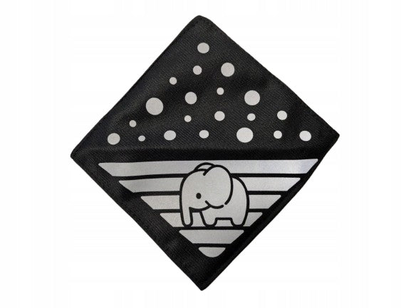 VELOTA reflector for pram with elephant motif