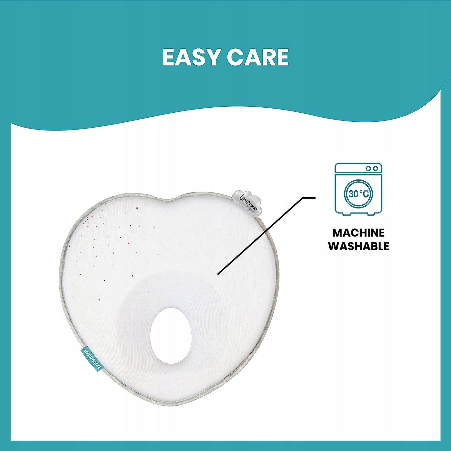 BABYMOOV Lovenest organic baby pillow 0+