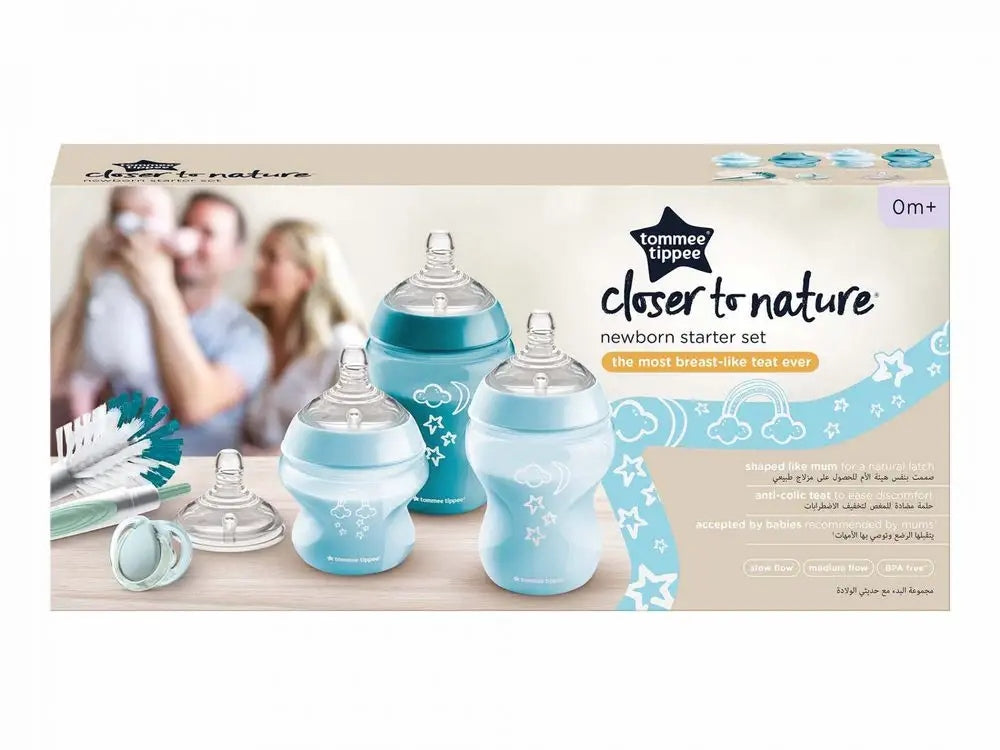 Set de început biberoane ANTI-COLIC closer to nature TOMMEE TIPPEE