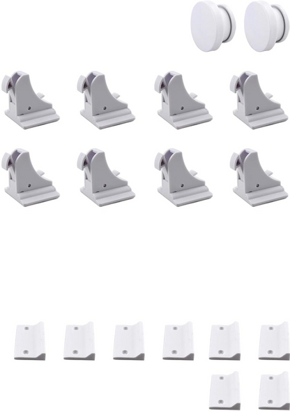 TUSUNNYcabinet and drawer protectionset of 8 piecescolour whiteNEW conditionNo original packaging