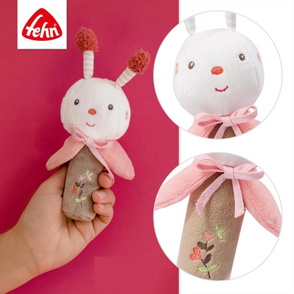 FEHN Garden Dreams pluche speelgoed met pieper 19 cm BIJ