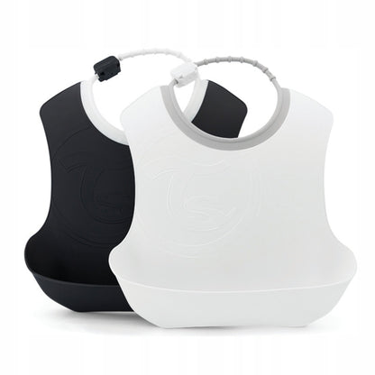 TWISTSHAKEsilicone bib with pocket x2used condition, alc