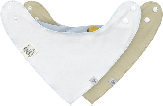 LASSIG bandana előke x2 0–24 hónap
