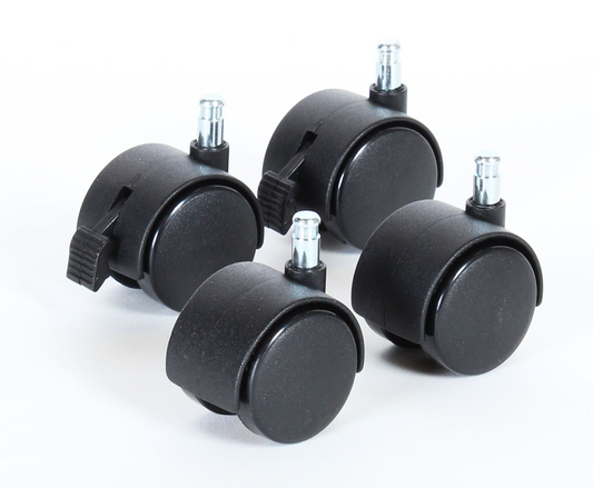 BABYBAY 100400 forgó kerekek fékkel kiságyhoz, 4 db, 40 mm