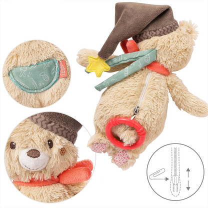 FEHN Ours Bruno peluche avec boîte à musique 21 cm