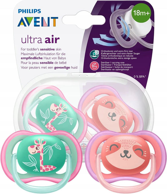 PHILIPS AVENT Ultra Air Schnuller x 2 18M+