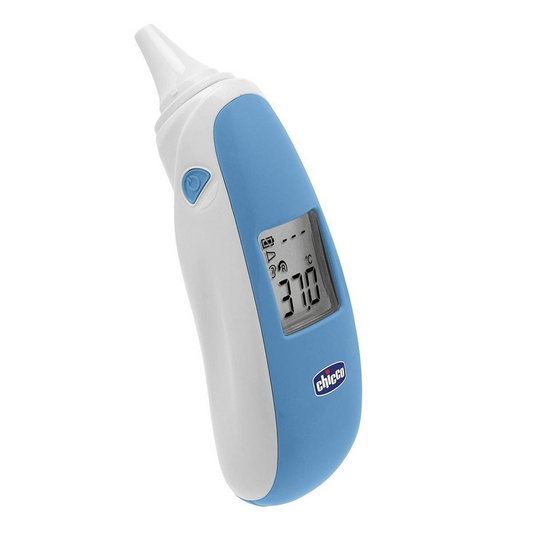 CHICCO Comfort Quick bezkontaktní teploměr do ucha + 20 nástavců a pouzdro