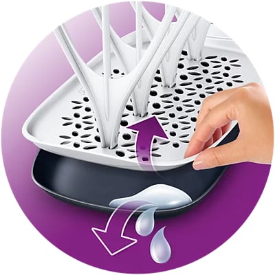 Philips Avent SCF149 00 bottle dryer with removable tray