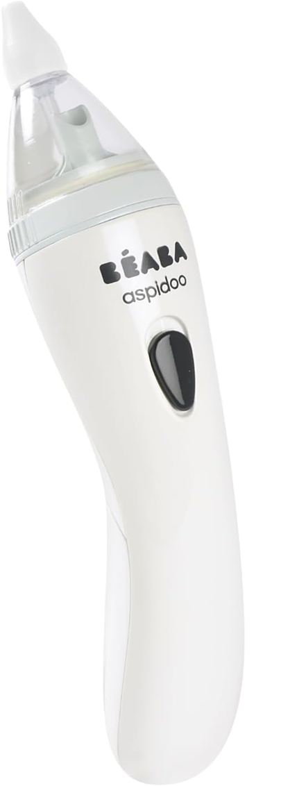 BEABA Aspidoo aspirator nazal electric 18,5 cm + 2 capete și husă