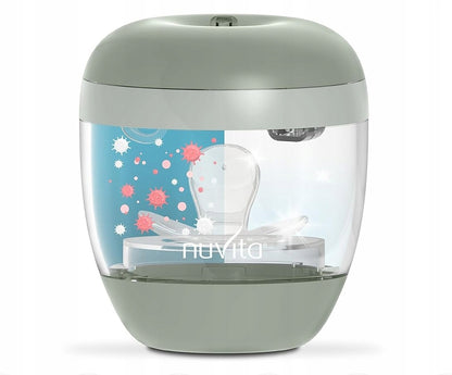 NUVITA MellyPlus 2 hordozható UV sterilizáló cumikhoz és cumisüvegekhez, 2 perc