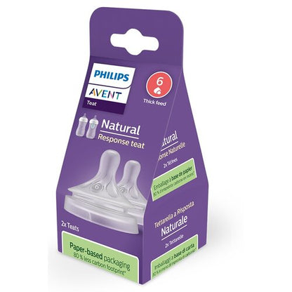 Philips Avent Natural Response cumisüveg-cumi 6-os átfolyás